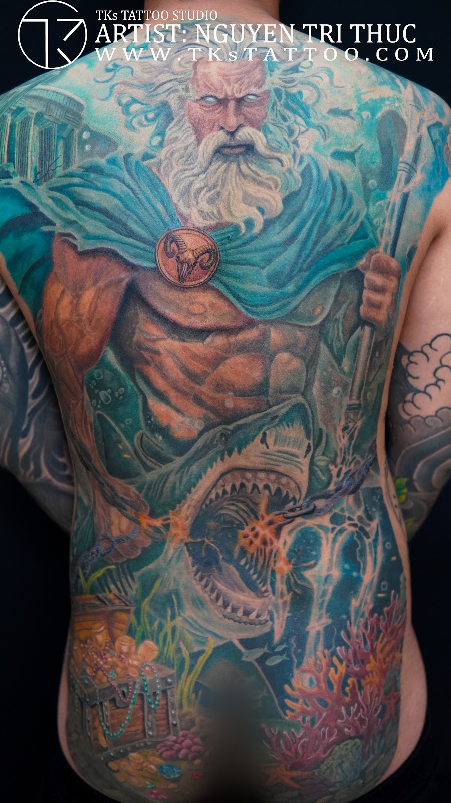 Thần biển Poseidon